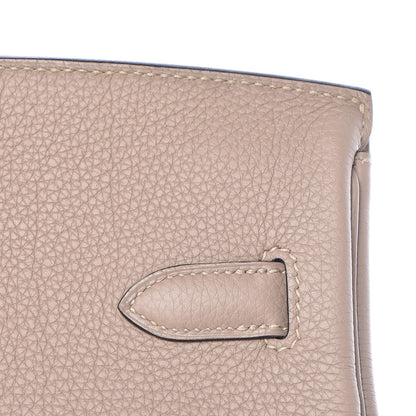 Hermes Togo Birkin 35 Gris Tourterelle 13 of 32