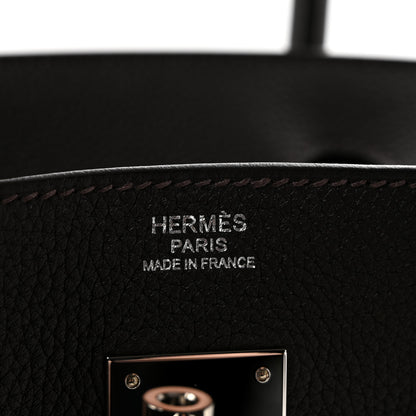 Hermes Togo Birkin 30 Bai Brun 5 of 11