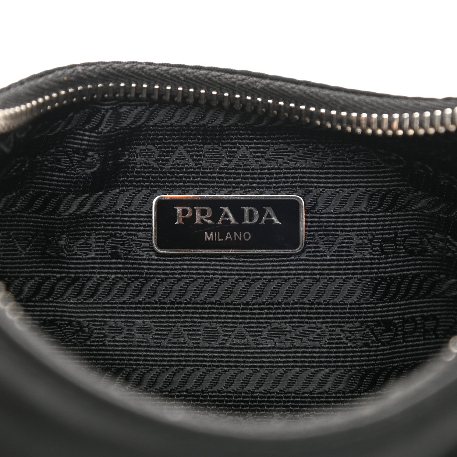 Prada Nylon Re-Edition 2005 Shoulder Bag Black 6 of 11