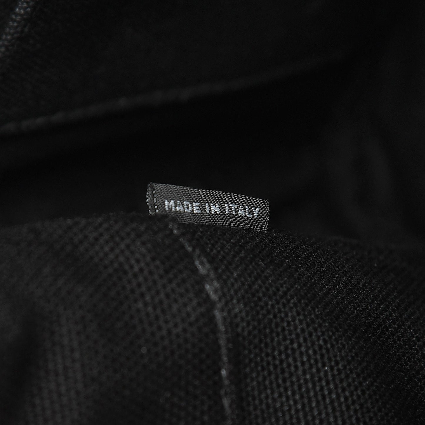 Canapa Small Logo Tote Black