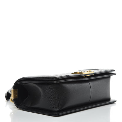 Chanel Caviar Quilted Medium Boy Flap Black 4 of 9