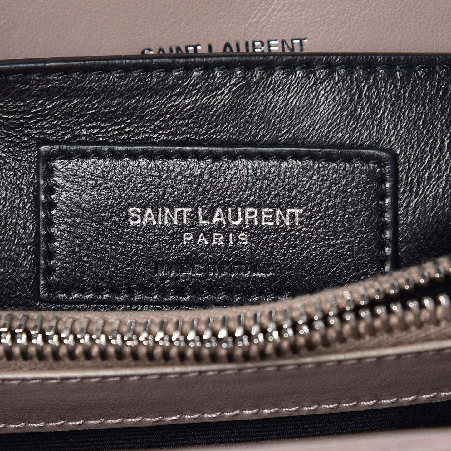 Calfskin Y Quilted Monogram Small Loulou Chain Satchel Mink