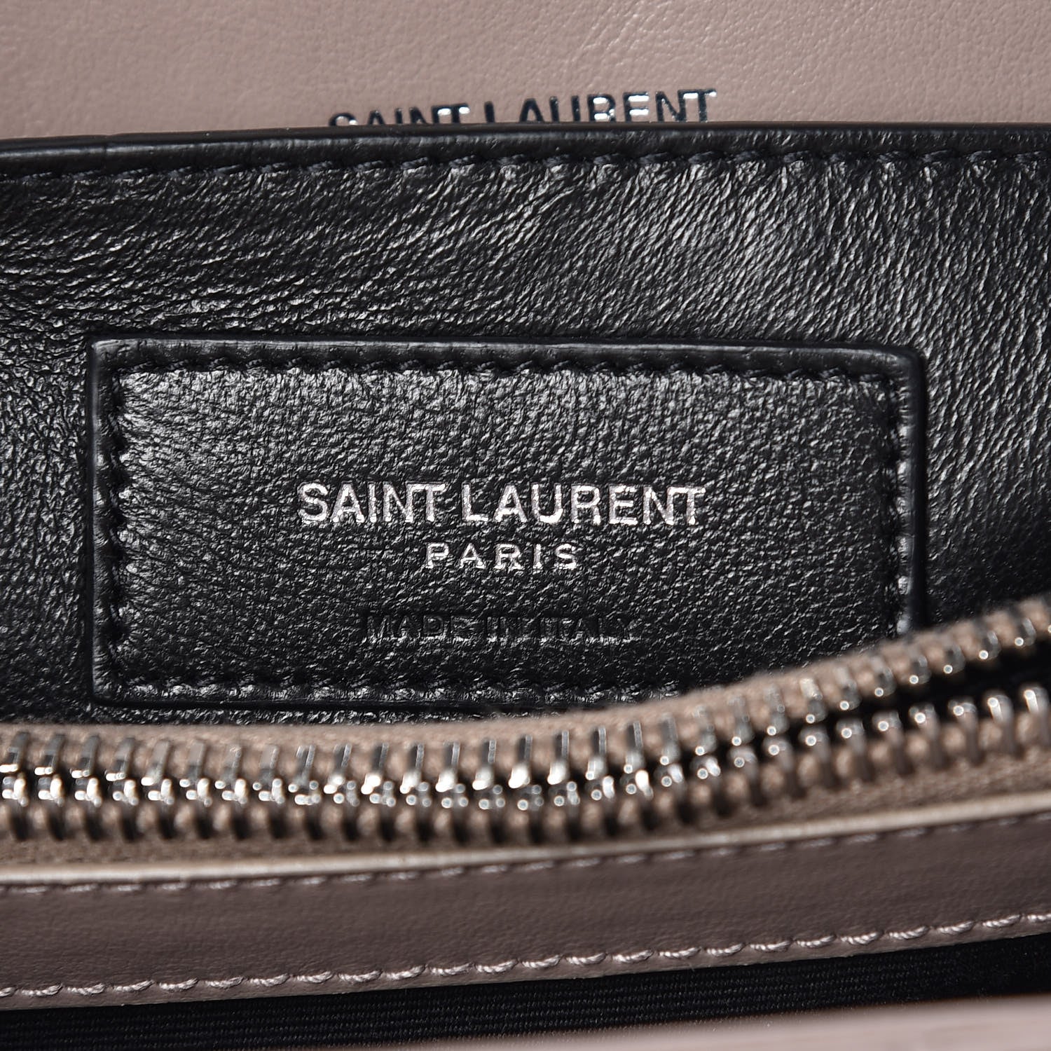 Saint Laurent Calfskin Y Quilted Monogram Small Loulou Chain Satchel Mink 8 of 11