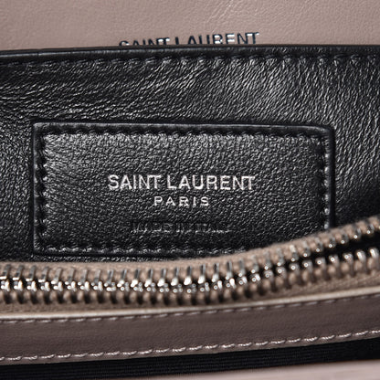 Saint Laurent Calfskin Y Quilted Monogram Small Loulou Chain Satchel Mink 8 of 11