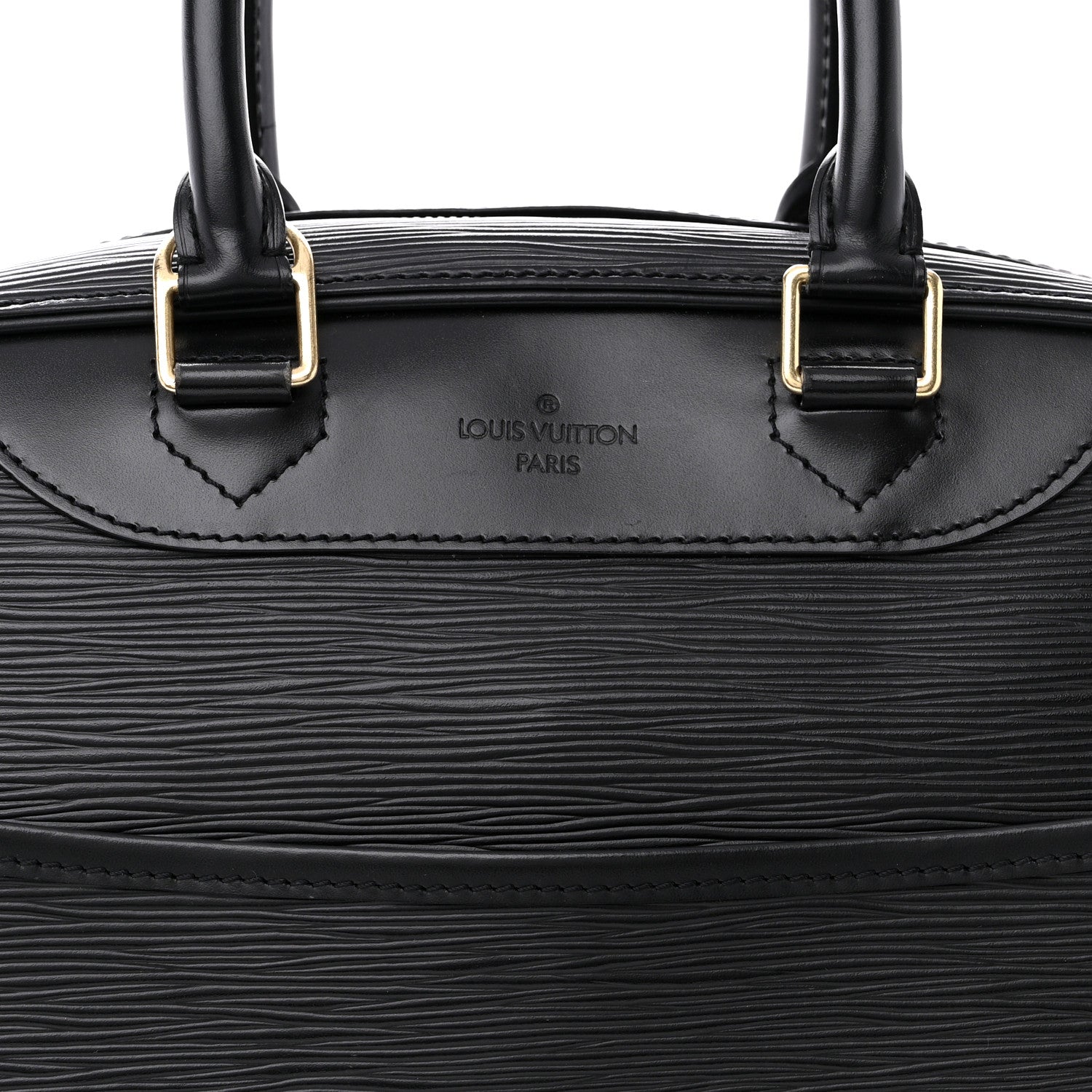 Louis Vuitton Epi Deauville Black 7 of 14