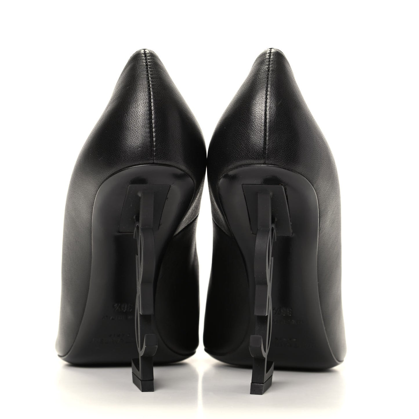 Calfskin Opyum 110 Pumps 38.5 Black