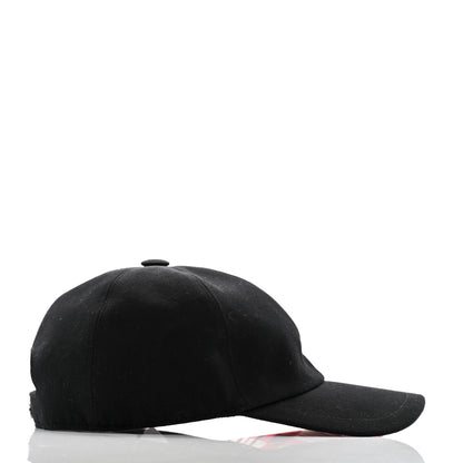 Chanel Cotton Beaded CC Cap Hat Black 5 of 9