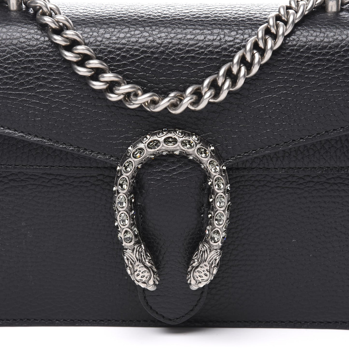 Calfskin Mini Dionysus Shoulder Bag Black