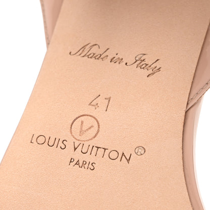 Louis Vuitton Patent Shake Platform Sandal 41 Nude Pink 7 of 9