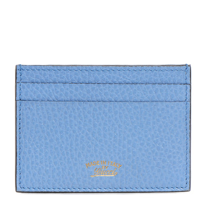 Gucci Dollar Calfskin Swing Card Case Mineral Blue 1 of 7