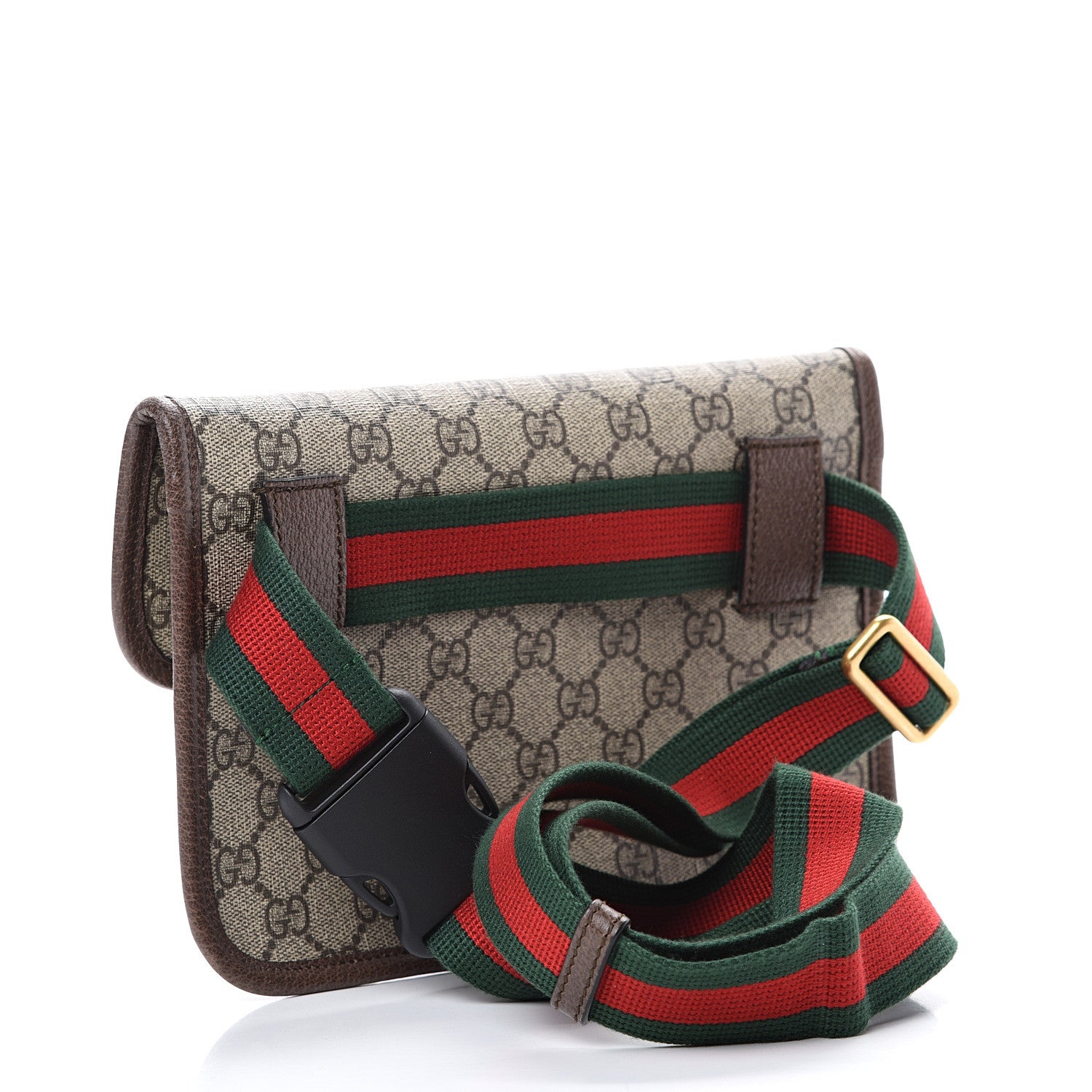 Gucci GG Supreme Monogram Neo Vintage Web Belt Bag Brown 2 of 9