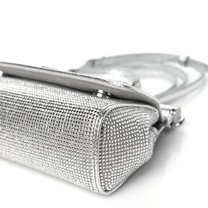 Dolce & Gabbana Crystal Small Miss Sicily Satchel Silver 9 of 10