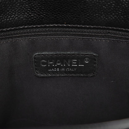 Chanel Caviar Quilted Petit Shopping Tote PST Black 6 of 12