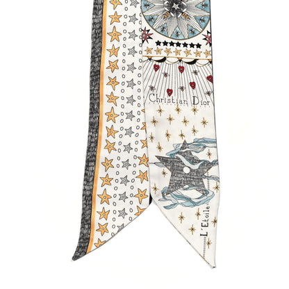 Christian Dior Silk L'Etoile Mitzah Scarf 2 of 4