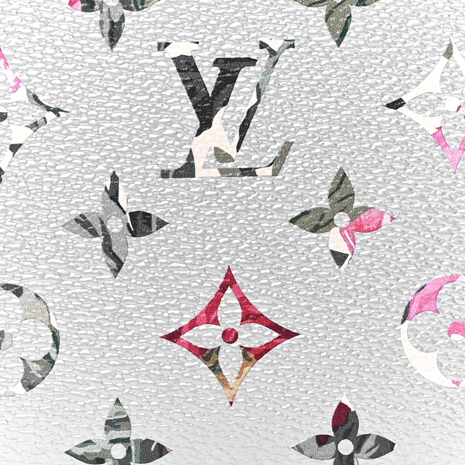 Louis Vuitton Metallic Monogram LV Garden Zippy Wallet Silver 7 of 11