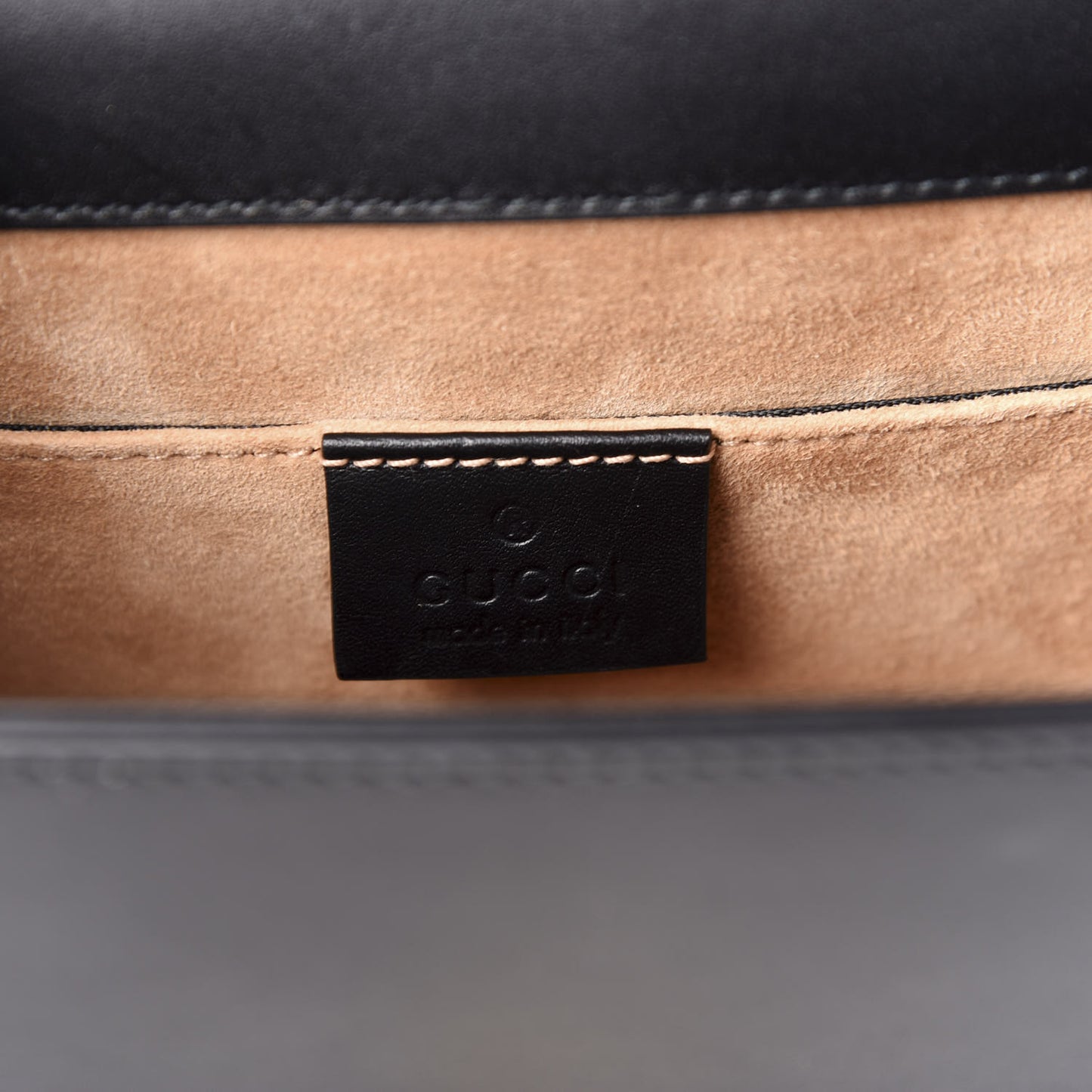 Calfskin Mini Sylvie Top Handle Bag Black
