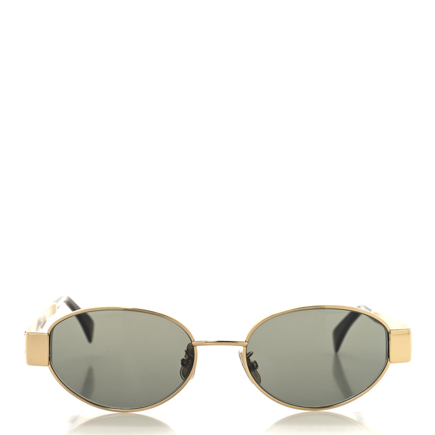 Metal Triomphe 01 Sunglasses CL40235U Gold Green