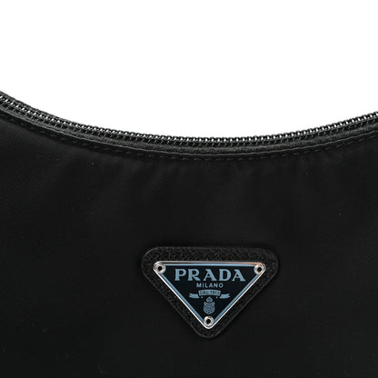 Prada Tessuto Nylon Mini Re-Edition 2000 Bag Black 7 of 10