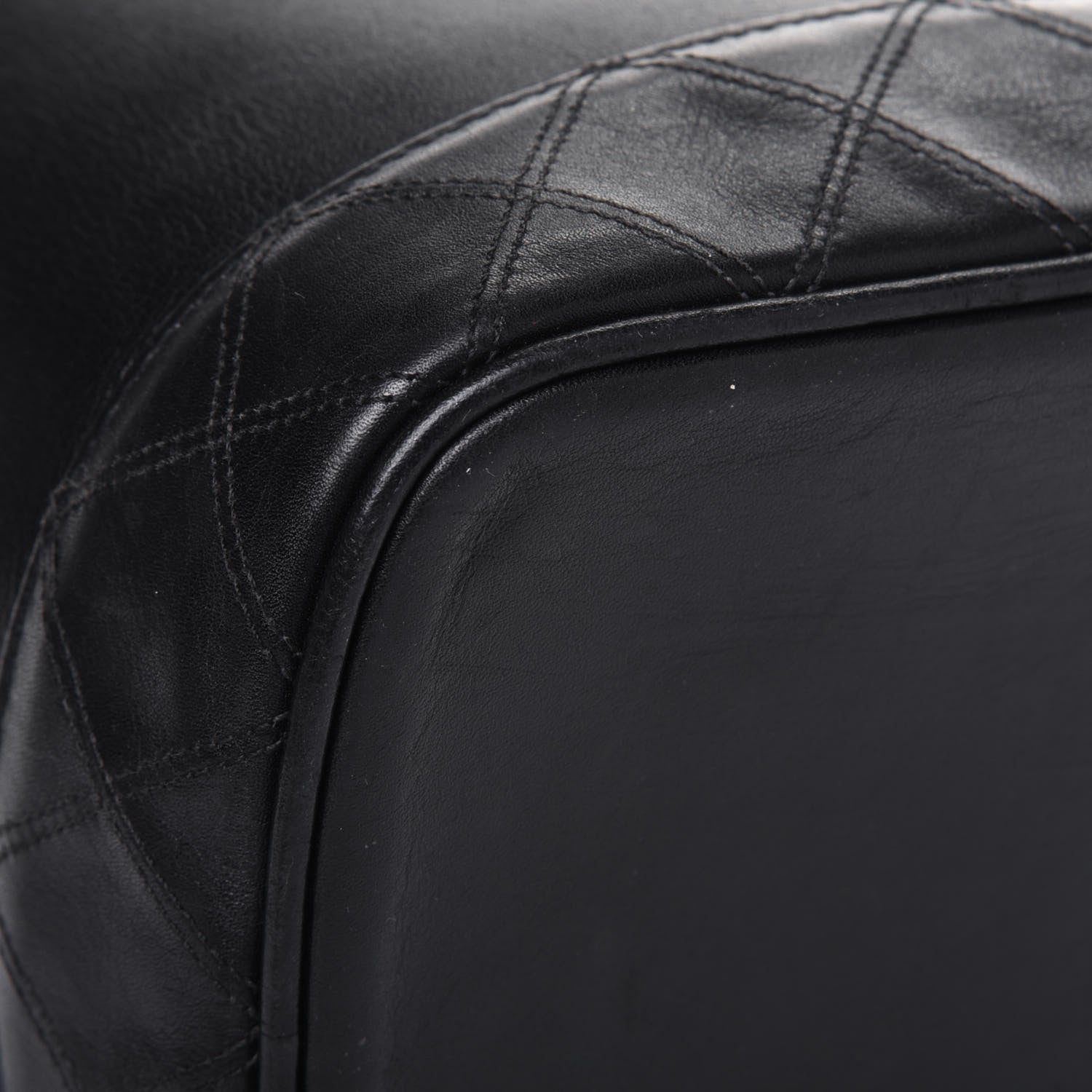 Chanel Lambskin Vanity Cosmetic Case Black 11 of 21