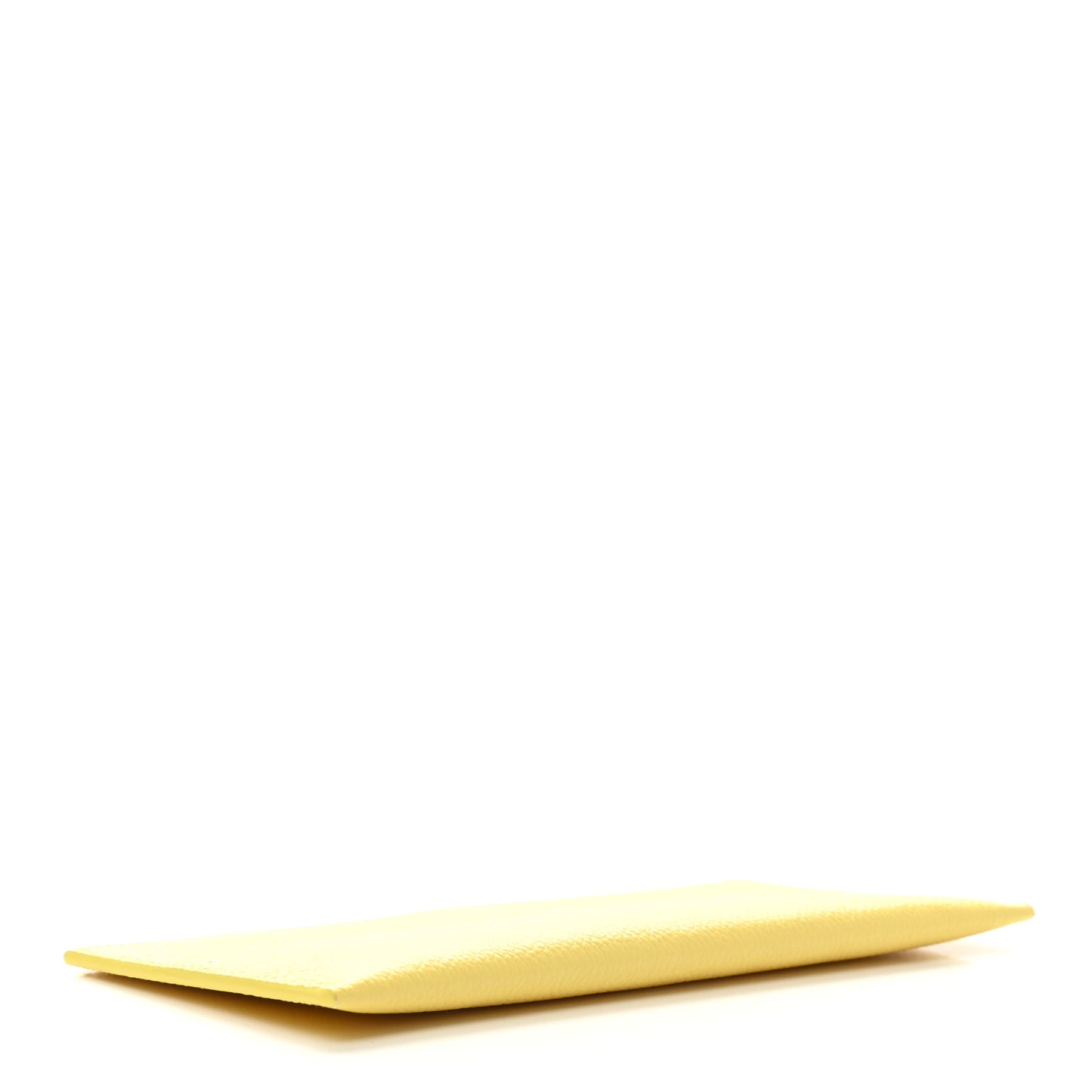 Calfskin Felicie Card Holder Insert Yellow