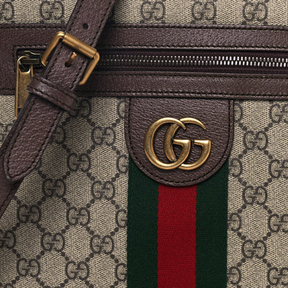 Gucci GG Supreme Monogram Web Small Ophidia Messenger Bag Brown 8 of 14