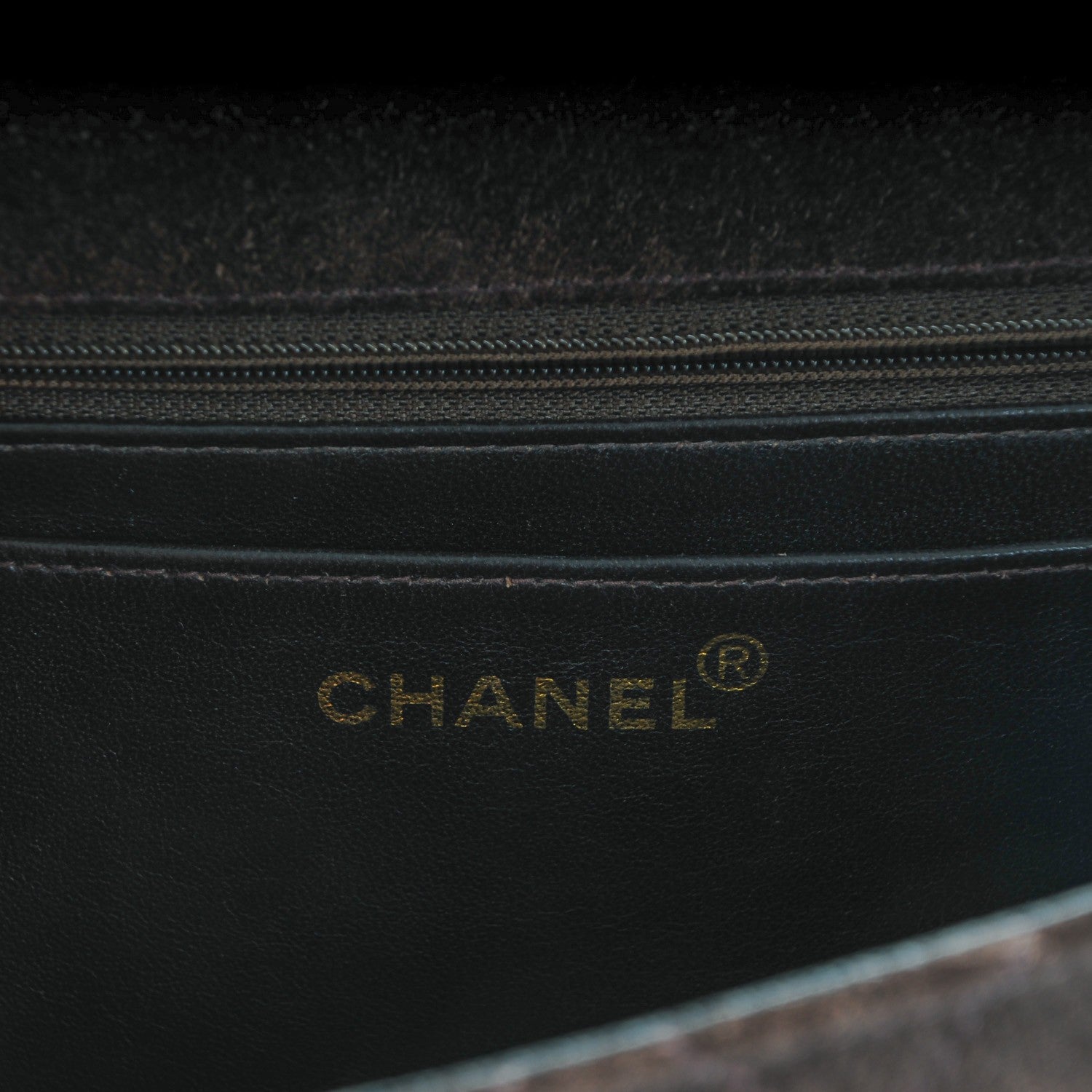 Chanel Suede Quilted Flap Bag Brown 6 of 8