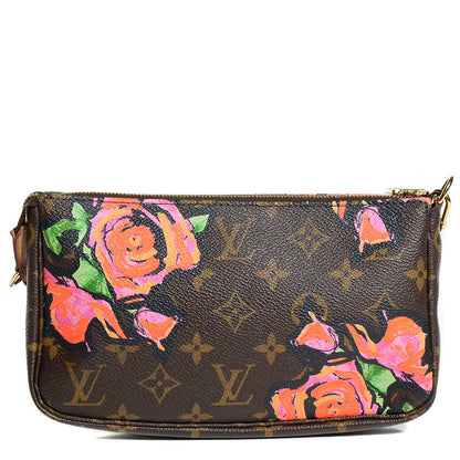 Louis Vuitton Monogram Roses Pochette Accessories 1 of 7
