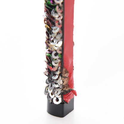 Christian Louboutin Paillettes Caresse Pigalle Follies 100 Pumps 37.5 Multicolor 14 of 16