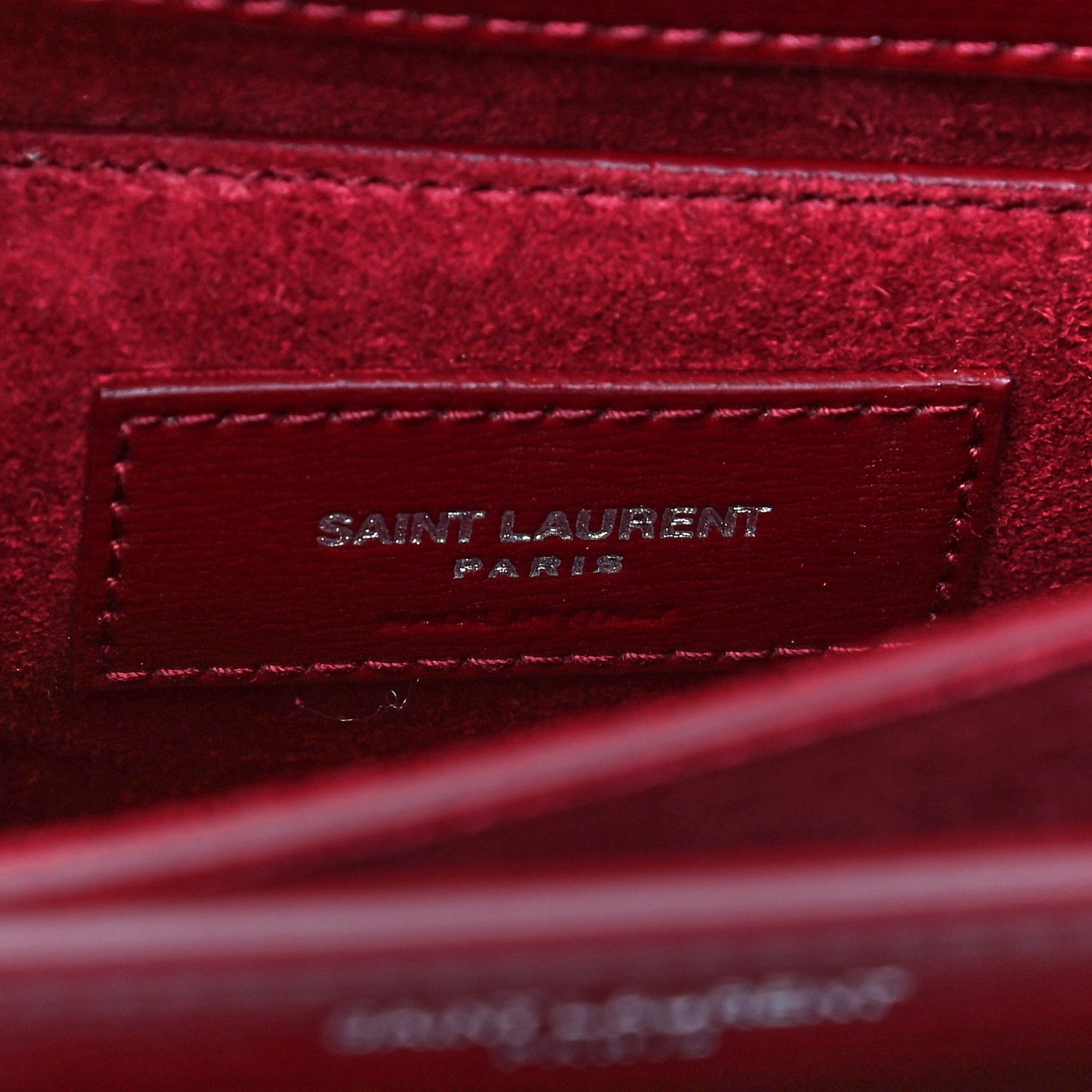 Saint Laurent Calfskin Medium Monogram Sunset Pallisandre 7 of 11
