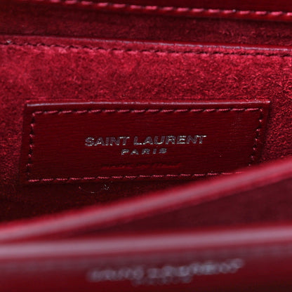 Saint Laurent Calfskin Medium Monogram Sunset Pallisandre 7 of 11