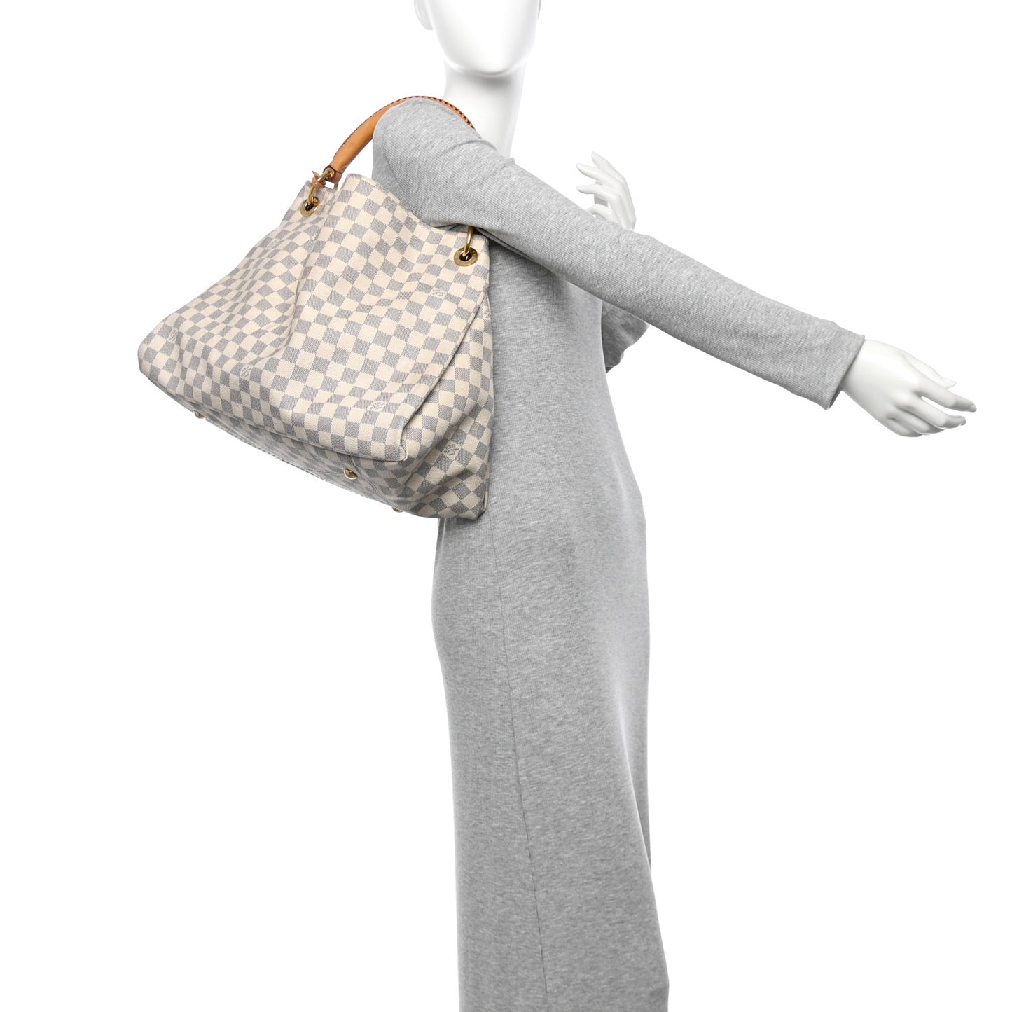 Damier Azur Artsy MM