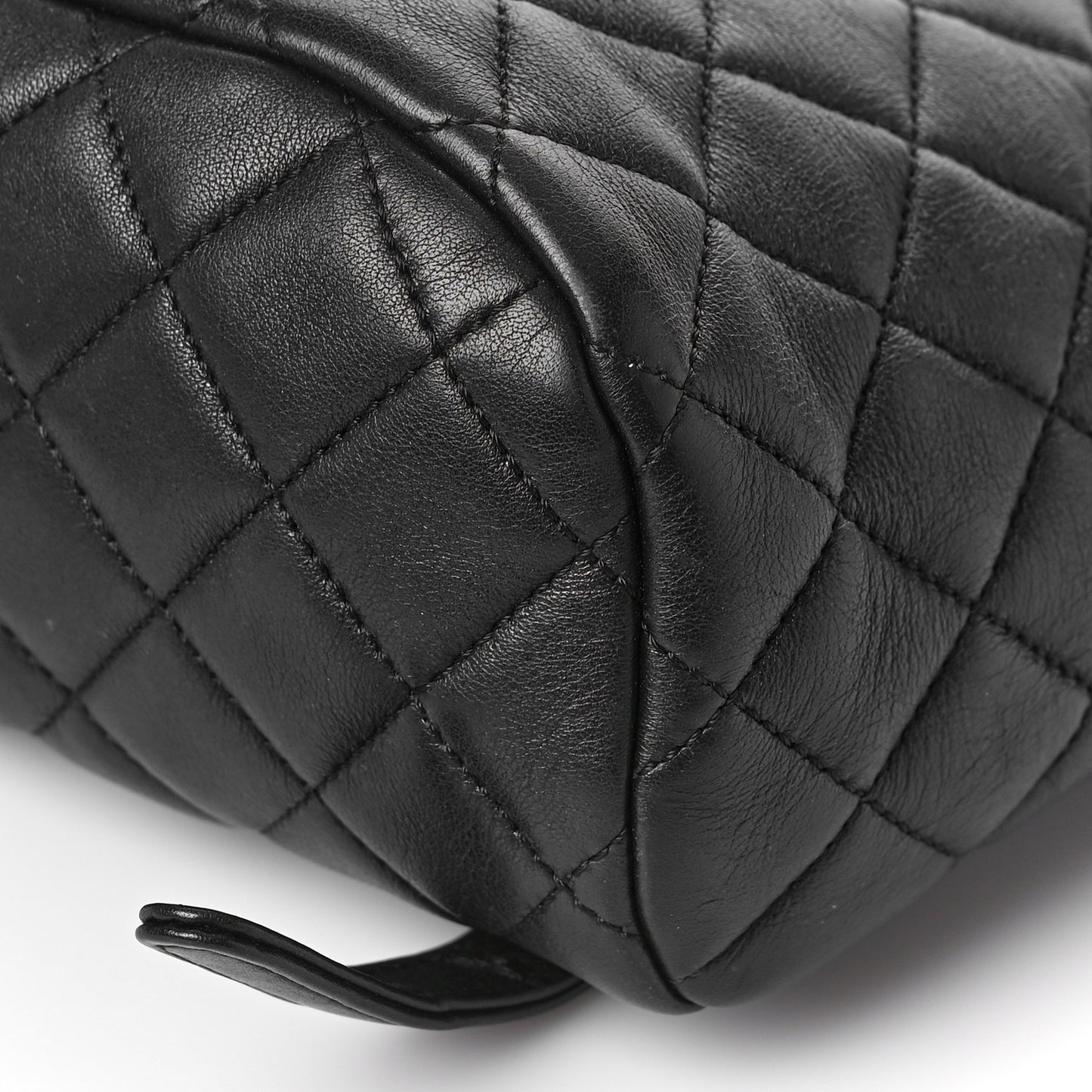 Lambskin Quilted Mini Urban Spirit Backpack Black