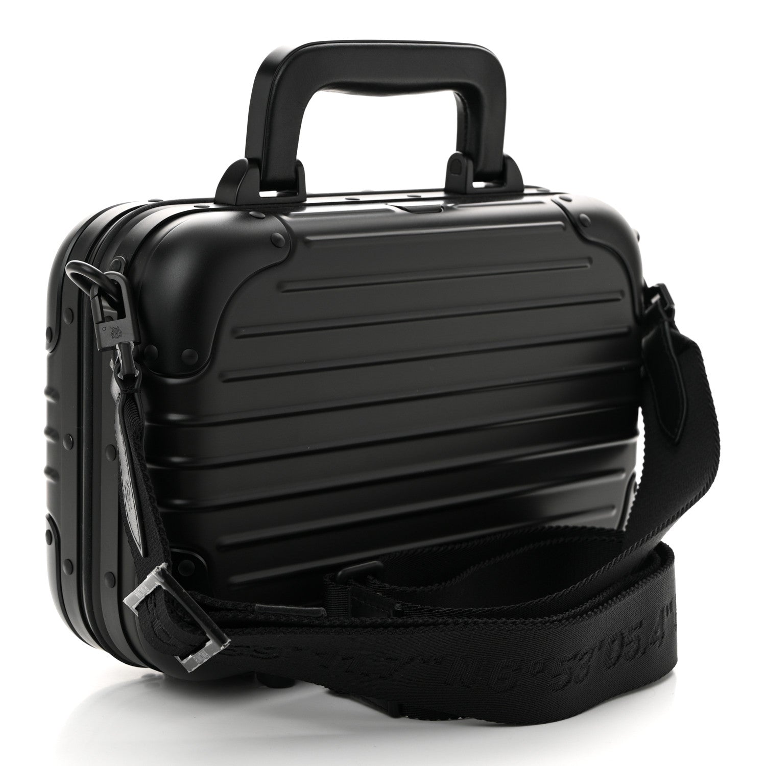Rimowa Matte Aluminum Crossbody 19 Cross-Body Bag Black 3 of 9