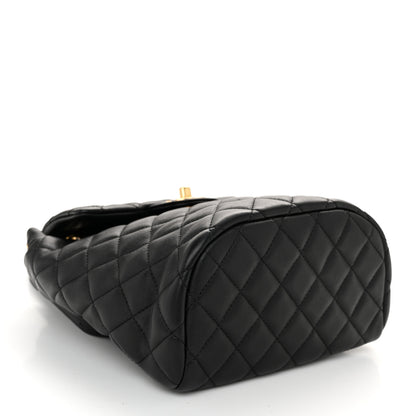 Chanel Calfskin Quilted Mini Urban Spirit Backpack Black 4 of 10