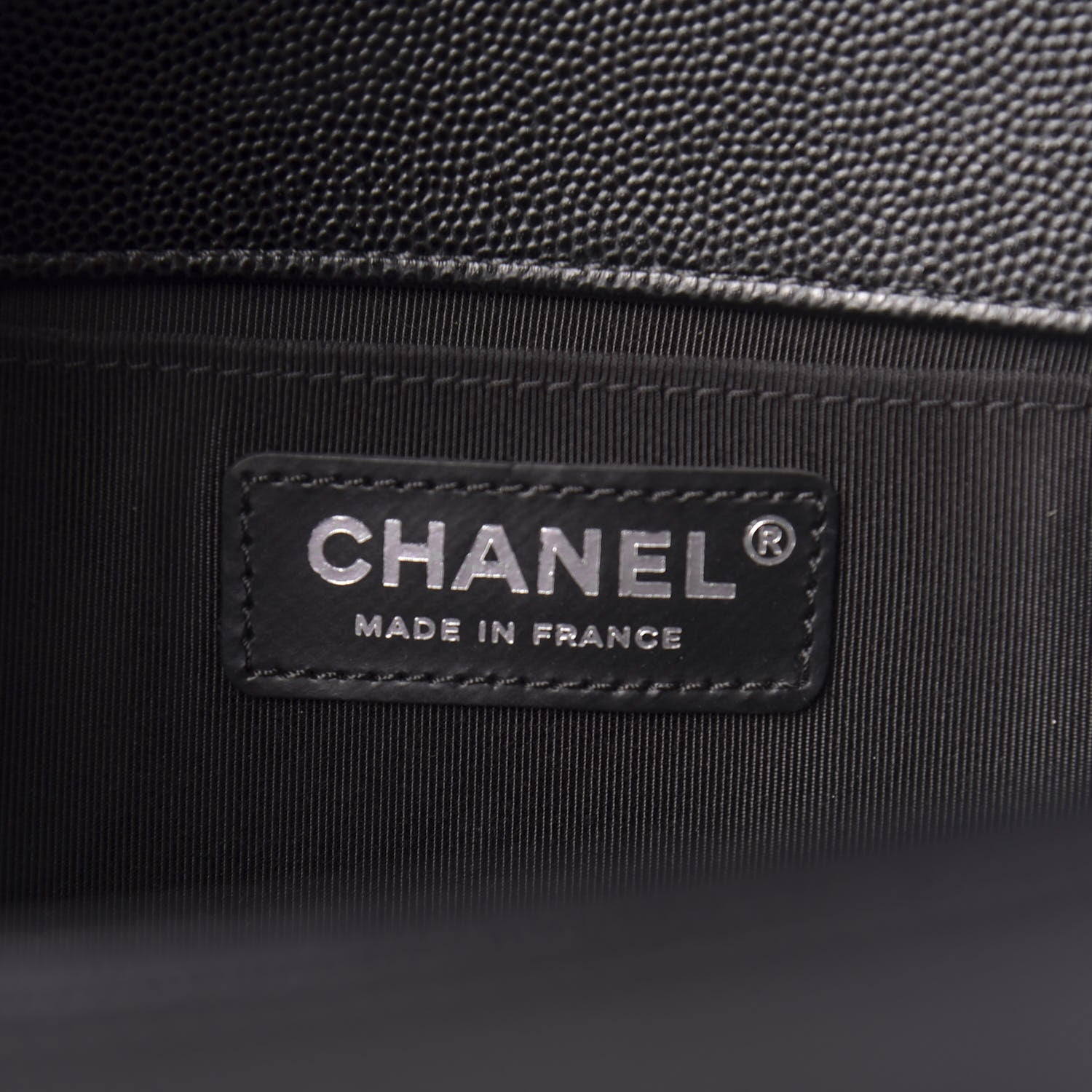 Chanel Caviar Quilted Medium Boy Flap Black 9 of 11