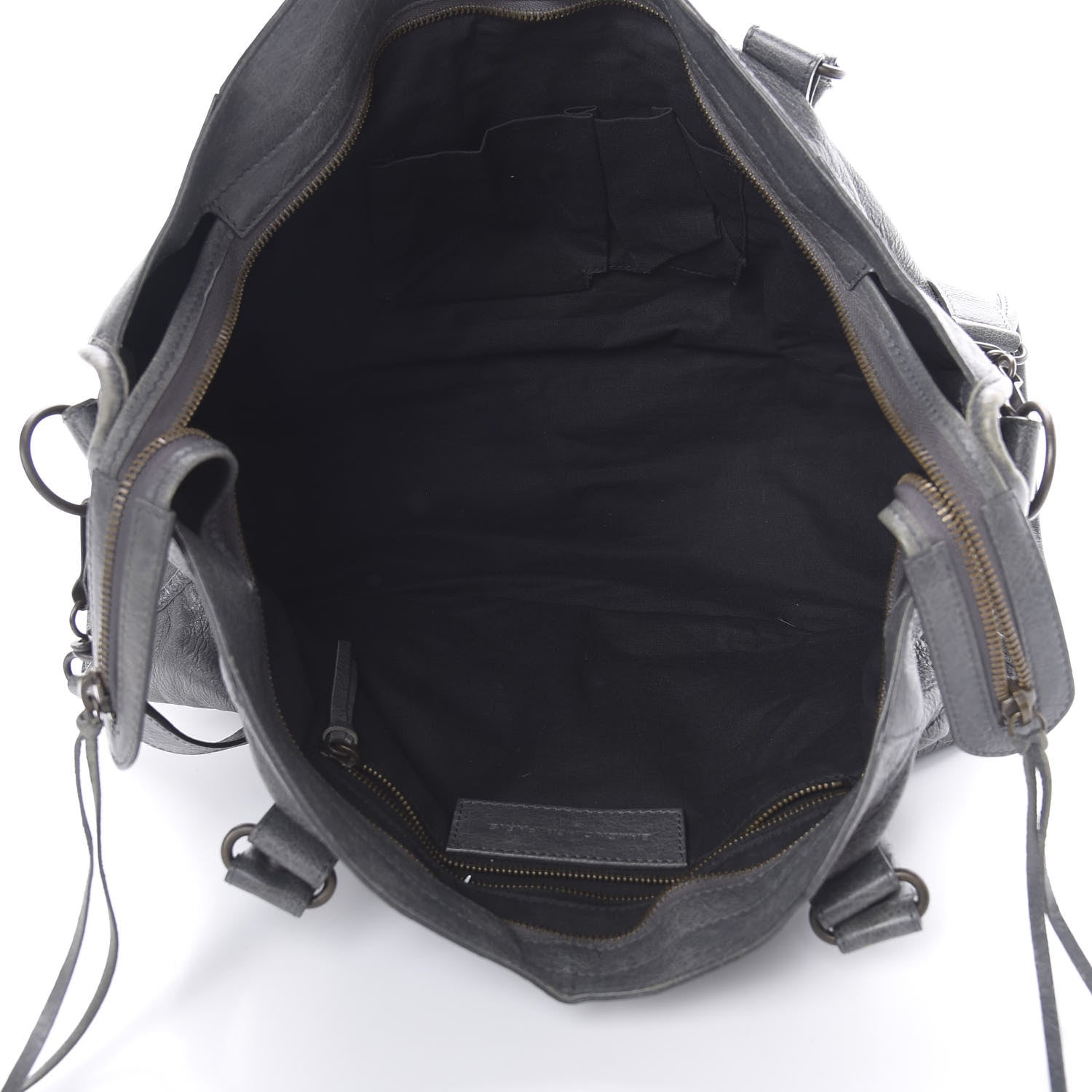 Balenciaga Agneau Classic Hardware Part Time Gris Tarmac 5 of 14