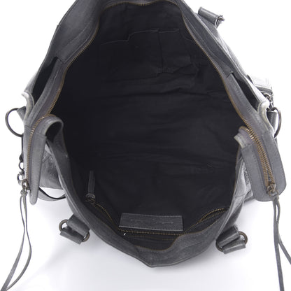 Balenciaga Agneau Classic Hardware Part Time Gris Tarmac 5 of 14