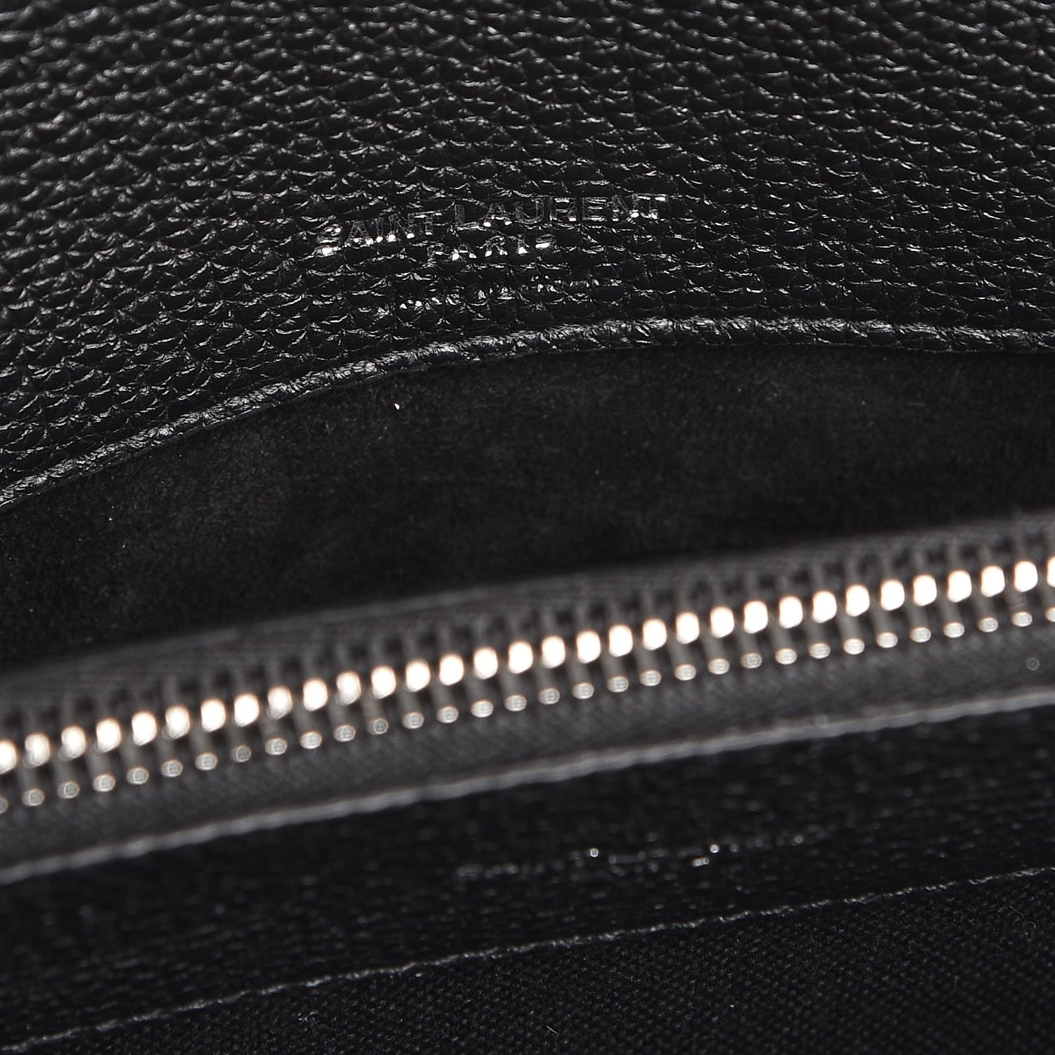 Saint Laurent Grained Calfskin Small Supple Sac De Jour Black 7 of 9