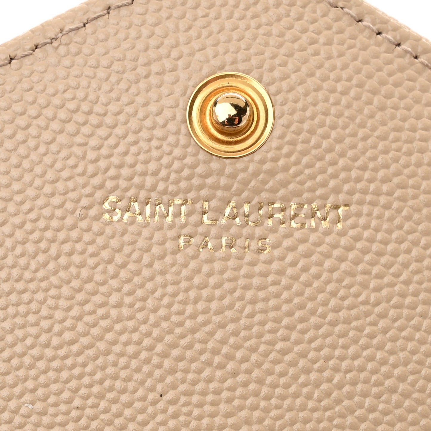 Grain De Poudre Matelasse Chevron Monogram Chain Wallet  Nude Powder