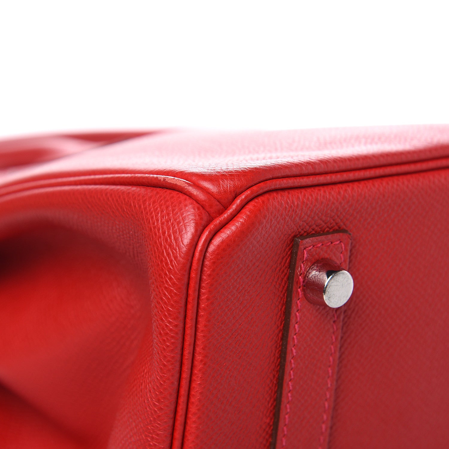 Hermes Epsom Birkin 30 Rouge Casaque 32 of 37