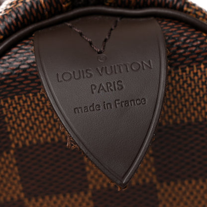 Louis Vuitton Damier Ebene Speedy 25 6 of 10