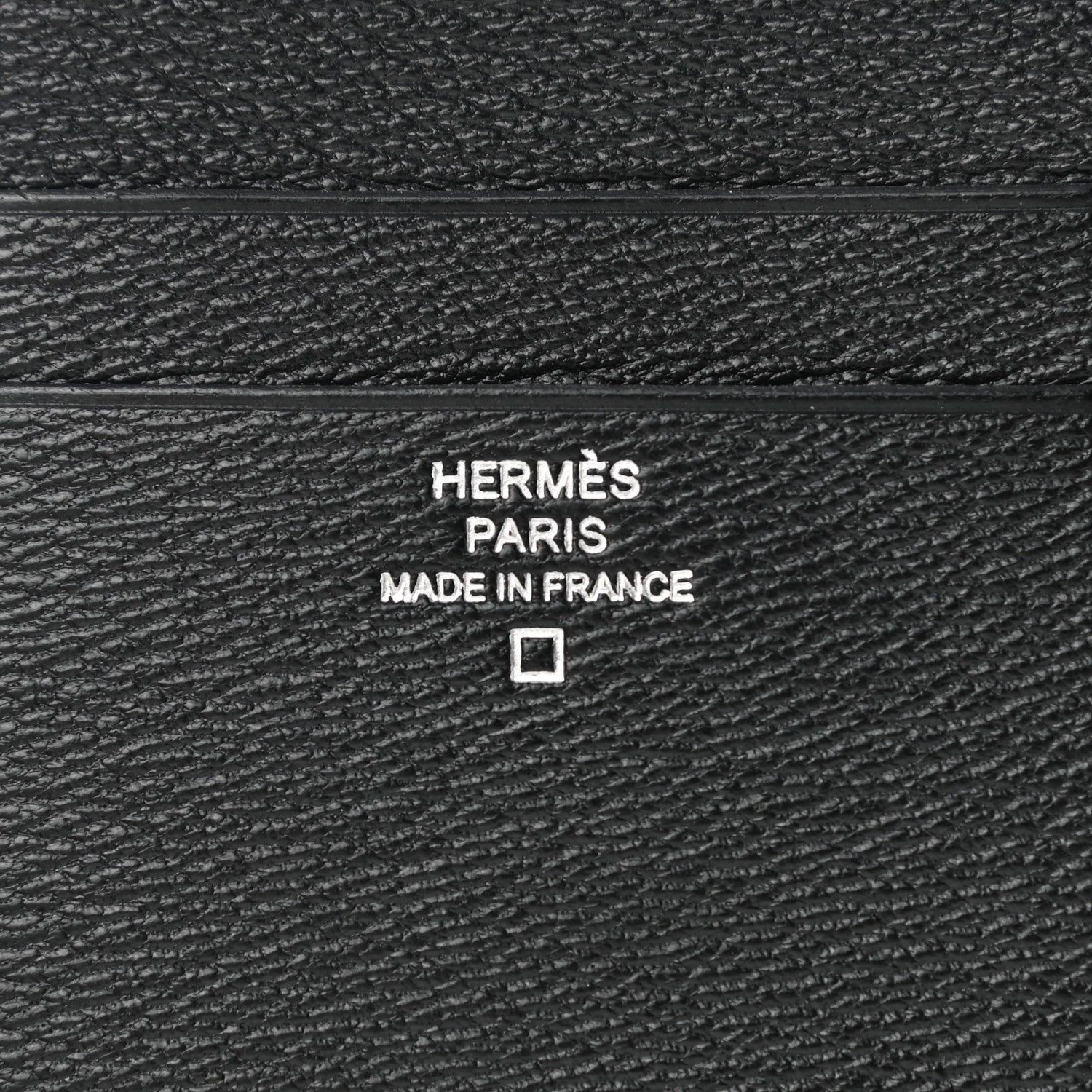 Hermes Matte Alligator MC2 Euclide Card Holder Black 6 of 7