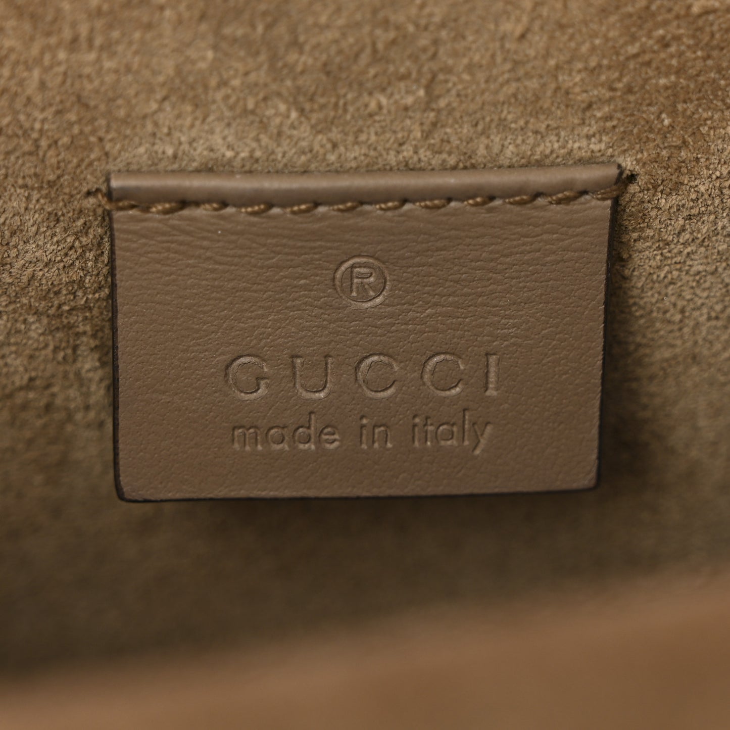 GG Supreme Monogram Mini Dionysus Shoulder Bag Taupe