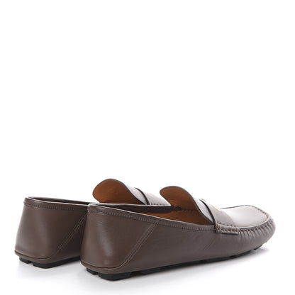 Gucci Nappa Mens Bee Driver Loafers 7 Cuir 4 of 7