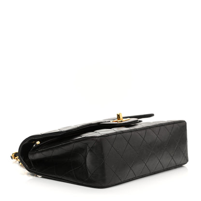 Chanel Lambskin Quilted Small Double Flap Black 4 of 12