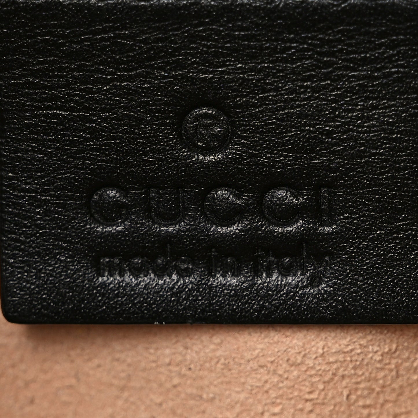 Calfskin Matelasse Studded Medium GG Marmont Tote Black