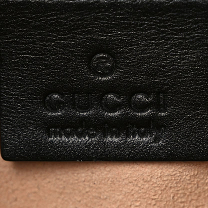 Gucci Calfskin Matelasse Studded Medium GG Marmont Tote Black 6 of 11
