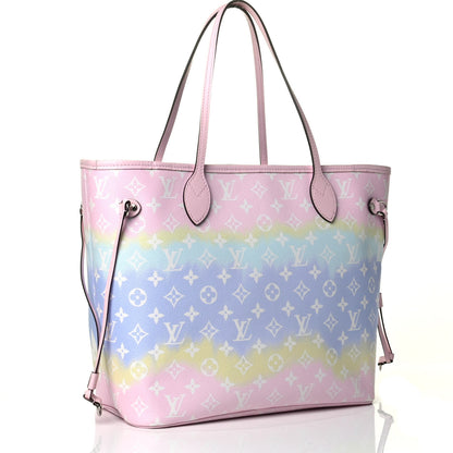 Louis Vuitton Monogram Escale Neverfull MM Pastel 2 of 4