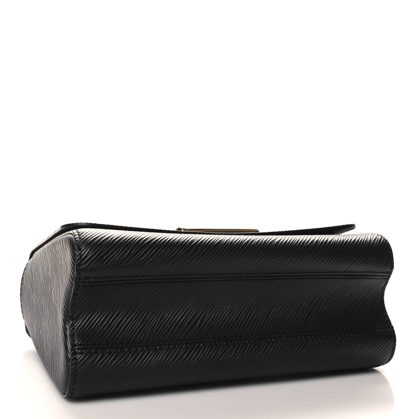 Epi Twist Monogram Flower Chain Shoulder Bag MM Black