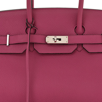 Hermes Togo Birkin 35 Rose Pourpre 8 of 18